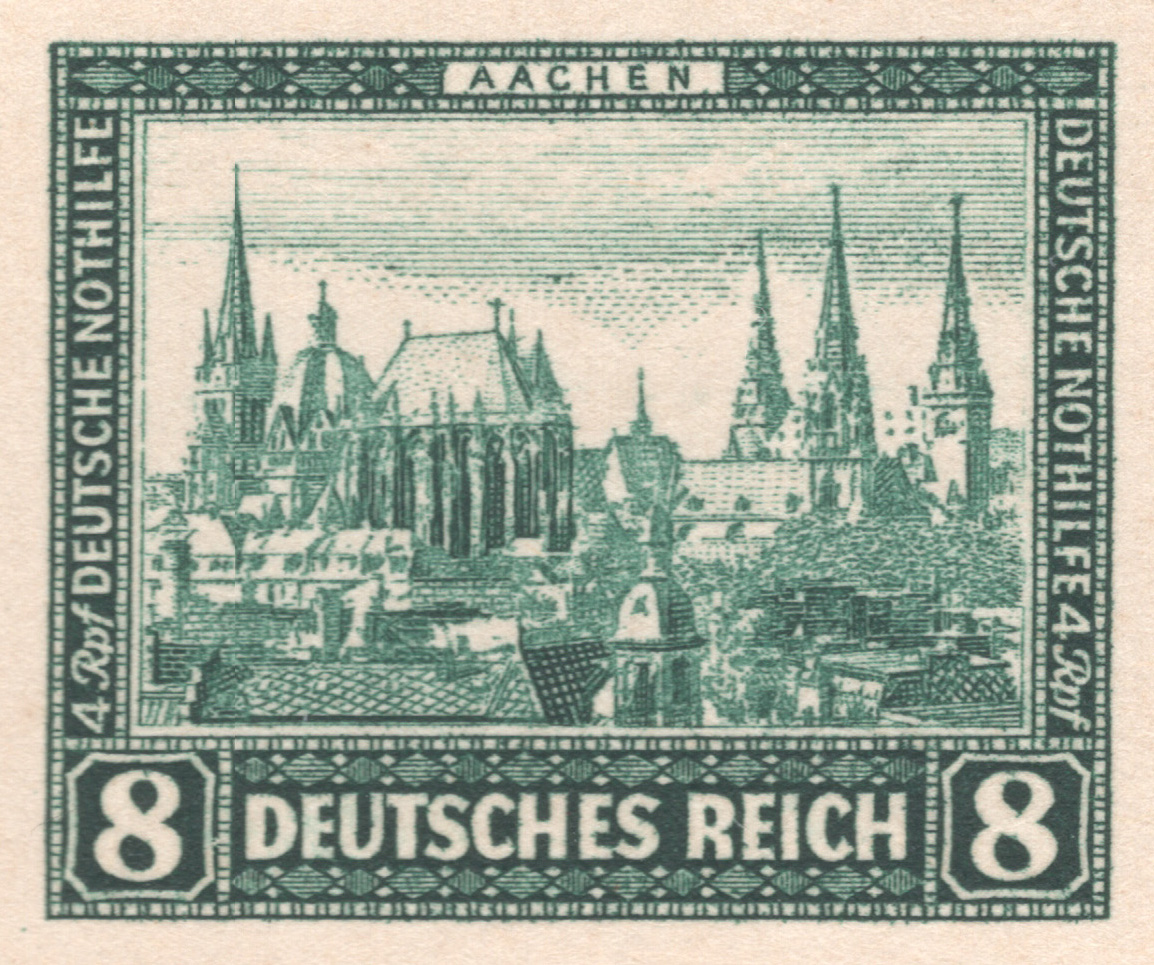 Cachet Postal Berlin Sur Le Timbre-poste Deutsche Vert Photo éditorial -  Image du royal, vert: 180457006